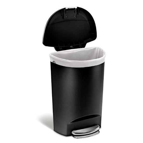 simplehuman pedálos szemetes 50 L műanyag