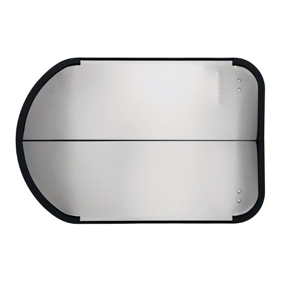 Simplehuman pedálos szemetes rozsdamentes acél, 30 L