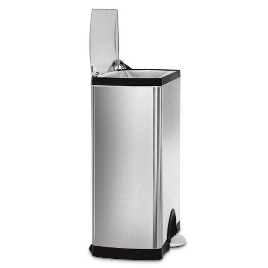 simplehuman pedálos szemetes, 50 L, rozsdamentes acél