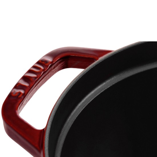 Staub - 33 cm / 6.7 litres Grenadine - Ovális Cocotte öntöttvas fazék 