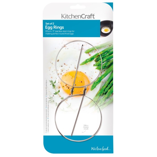 Kitchen Craft 2 darabos  8.5cm-es tojásforma készlet