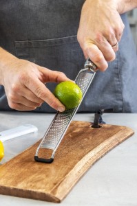 Kitchen Craft - Citrushéj reszelő, 39 cm, rozsdamentes acél