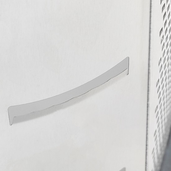 Zokura - 23 cm -es rozsdamentes acél reszelő, 6 oldallappal és gyűjtőedénnyel