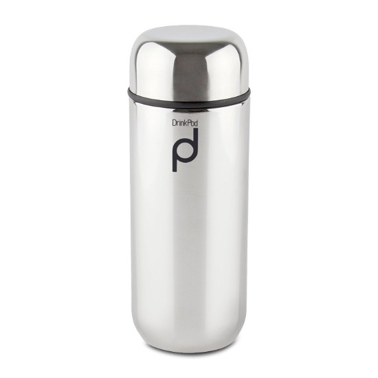Grunwerg termosz, 200 ml, rozsdamentes acél, "DrinkPod", matt ezüst