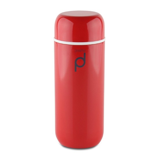 Grunwerg termosz, 200 ml, rozsdamentes acél, "DrinkPod", piros