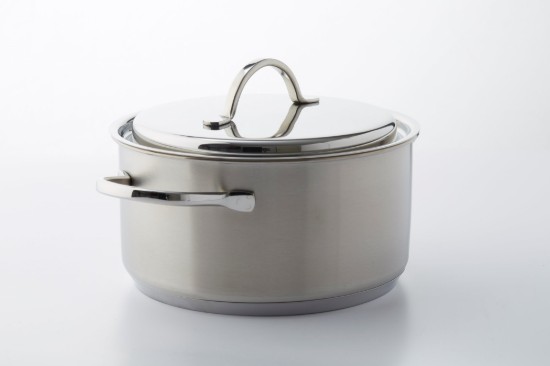 Demeyere lábas fedővel 18 cm/2 l, rozsdamentes acél, "Resto"