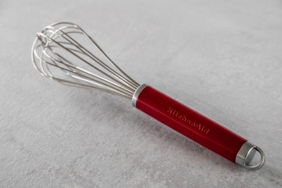 KitchenAid - Empire Red - 26 cm -es rozsdamentes acél habverő
