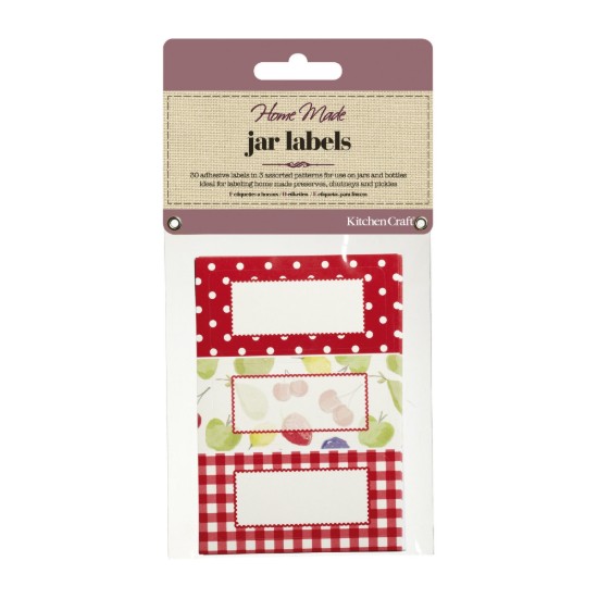 Kitchen Craft 20 darabos címke készlet