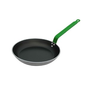 de Buyer - Tapadásmentes serpenyő, alumínium, 24 cm "CHOC HACCP", zöld