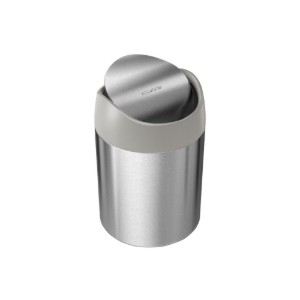 Simplehuman -  mini 1,5 literes rozsdamentes acél  asztali szemetes