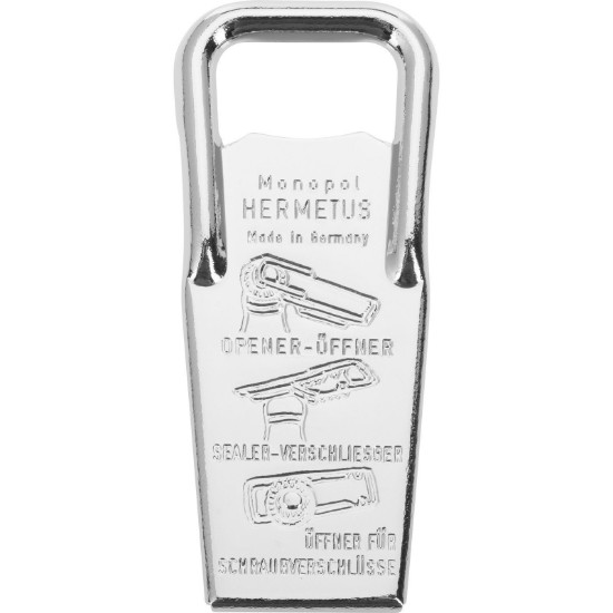 Westmark üvegnyitó, 8,6 cm, "Hermetus", Piros