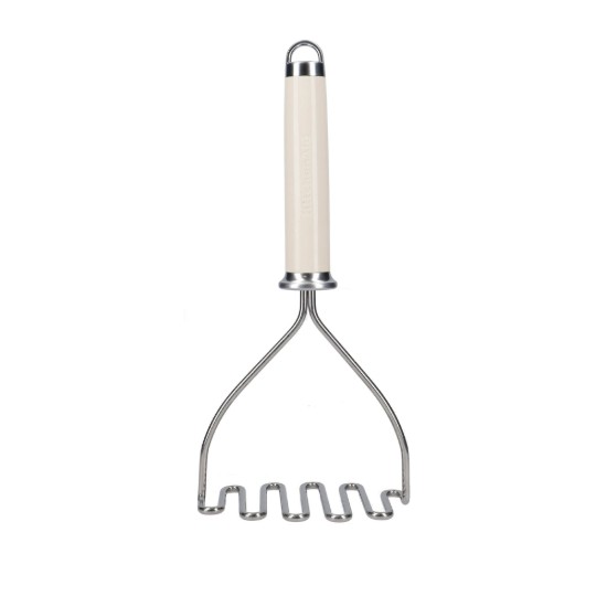 Kézi püréprés, 26 cm, rozsdamentes acél, Almond Cream - KitchenAid