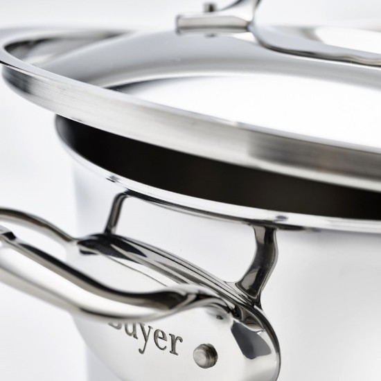 Rozsdamentes acél sauté serpenyő 2 fogantyúval "Affinity", 28 cm / 4,9 l - de Buyer