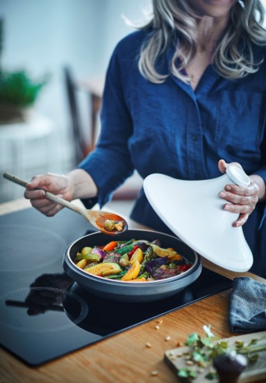 Tajine "Delight" 27,5 cm/2 l, <<White&Slate>> - Emile Henry