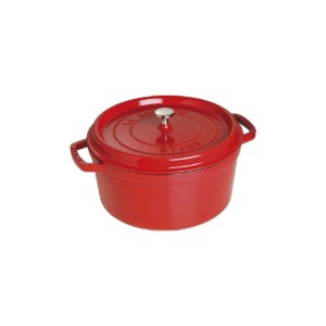 Staub ~ 20 cm / 2,2 literes, Cherry Cocotte öntöttvas főzőedény