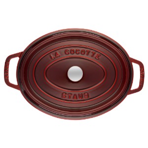 Staub - 33 cm / 6.7 litres Grenadine - Ovális Cocotte öntöttvas fazék 