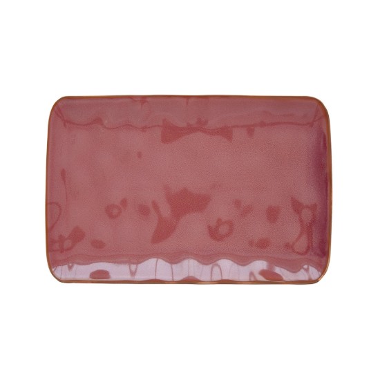 Nuova R2S - 27 x 19 cm - es Burgundy "Interiors" porcelán tálca