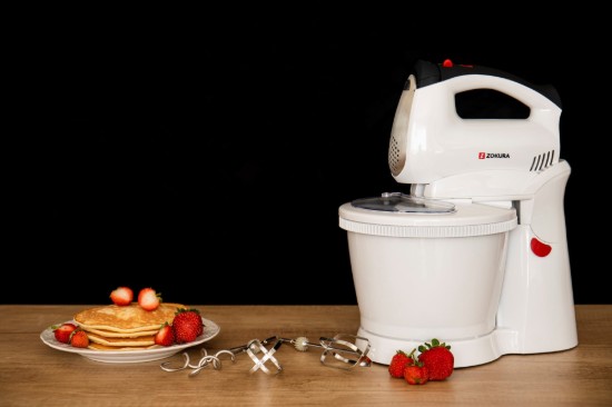 Zokura kézi mixer tállal 400 W, 2,5 L