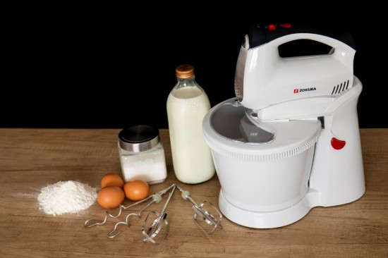 Zokura kézi mixer tállal 400 W, 2,5 L