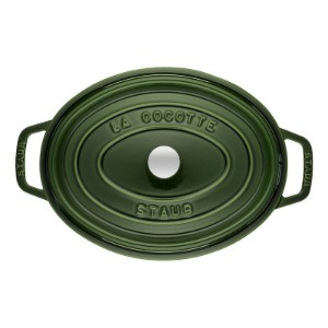 Staub ~ 29 cm / 4,2 literes, Basil ovális Cocotte edény