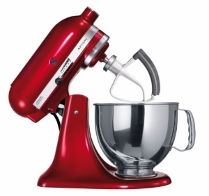 KitchenAid - fém keverő lapát, rugalmas szilikon résszel 4,3 literes és 4,8 literes tálhoz