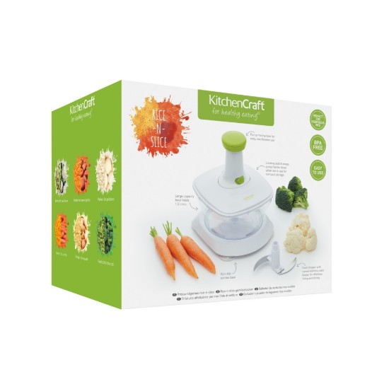 Kitchen Craft ~ 1,5 literes aprító és szeletelő gép  