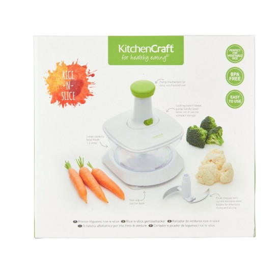 Kitchen Craft ~ 1,5 literes aprító és szeletelő gép  