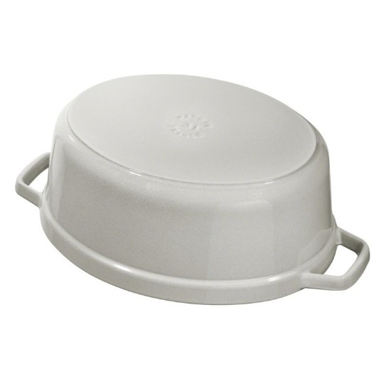 Staub - Ovális Cocotte fazék, öntöttvas, 27cm/3,2L, White Truffle