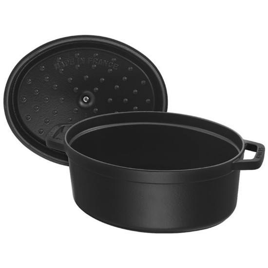 Staub ovális cocotte lábas,  31 cm / 5,5 L - Black 