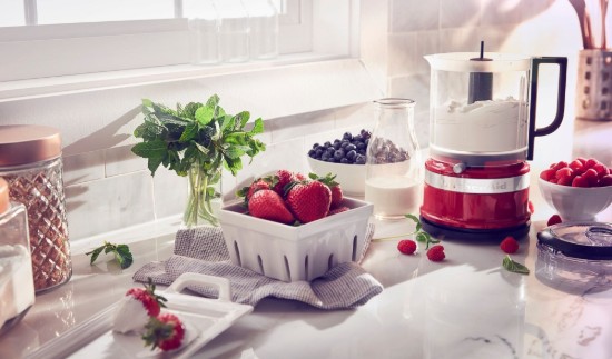 KitchenAid - Empire Red - 240 W -os Aprítógép, 1,19 L