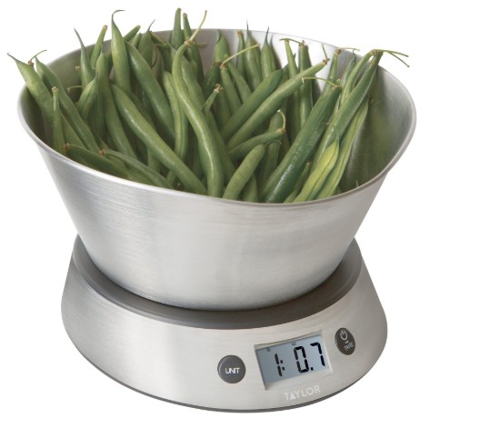 Konyhai mérleg tállal Taylor Pro, 5 kg -  Kitchen Craft