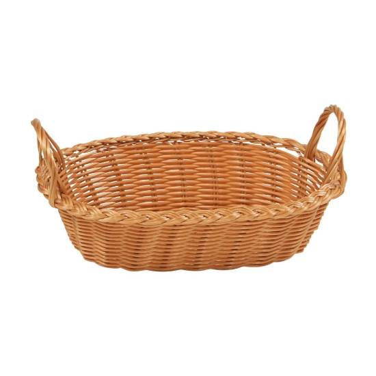 Kesper - 29 x 18 cm-es ovális műanyag kenyérkosár