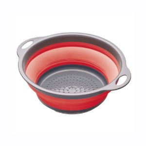 Kitchen Craft szűrő 24 cm, piros