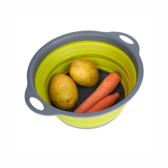Kitchen Craft szűrő 24 cm, zöld