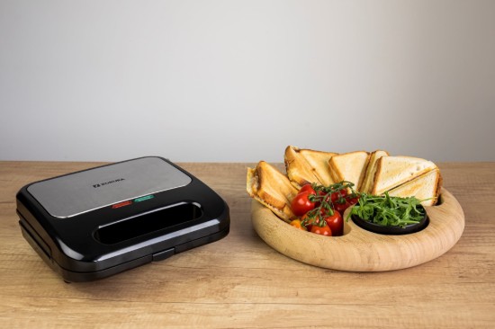 Zokura - 800 W -os 2 szeletes szendvicskészítő 3 az 1-ben