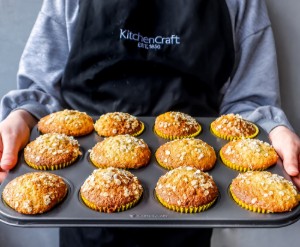 Kitchen Craft muffinsütő, acél, 35 x 27 cm