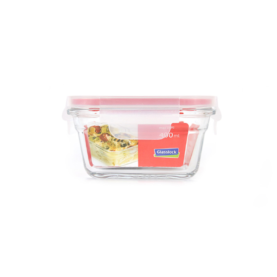 Glasslock üveg ételtároló 400 ml 