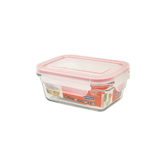 Glasslock üveg ételtároló 485 ml  