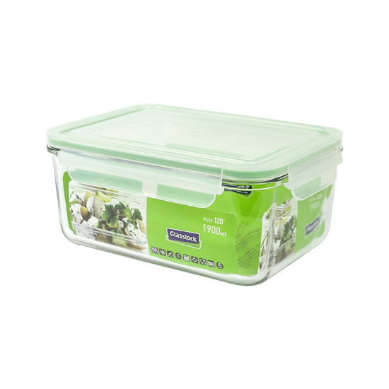 Glasslock üveg ételtároló 1900 ml  