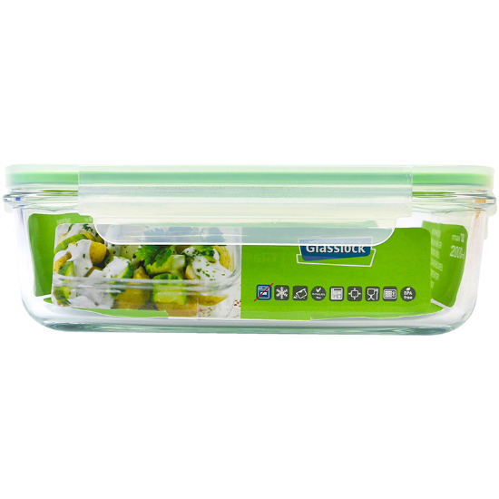 Glasslock üveg ételtároló 2000 ml 