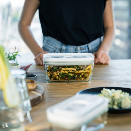 Zwilling - "FRESH & SAVE" Légmentes élelmiszertároló doboz, üveg, 350ml