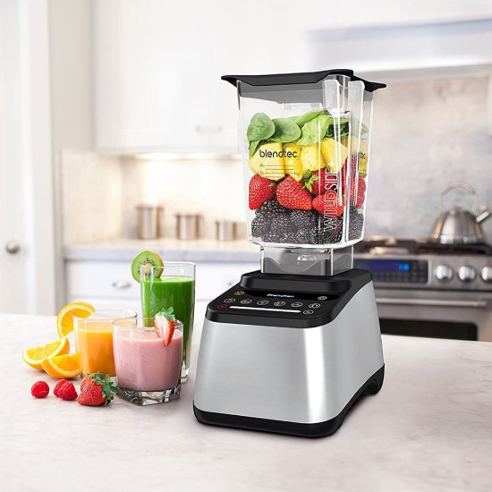 Blendtec - 1800 W-os ~ Ezüst ~ Designer 725 turmixgép
