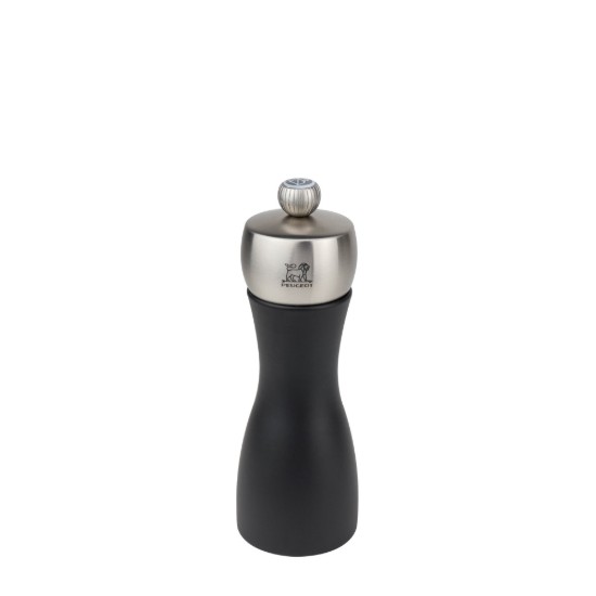 Peugeot sóőrlő, 15 cm, fa, "Fidji", Black Matte