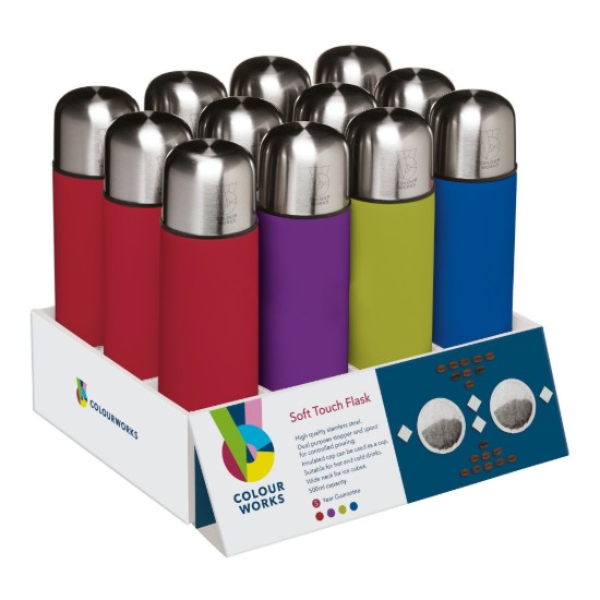 Kitchen Craft termosz, 500 ml, rozsdamentes acél
