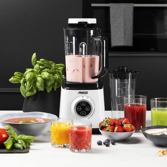 Princess - 1,5 literes / 800 W -os  turmixgép vákuumkeveréssel