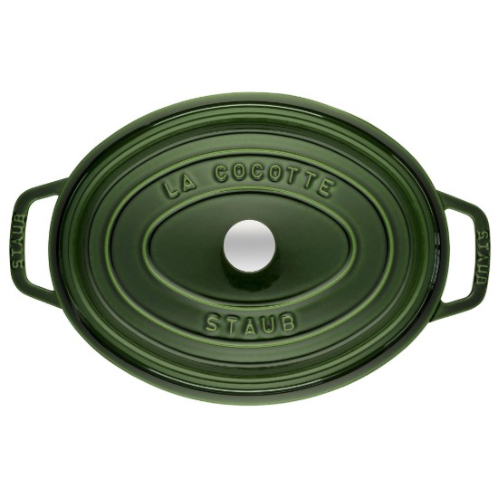 Staub - 33 cm / 6.7 litres Basil - Ovális Cocotte öntöttvas fazék