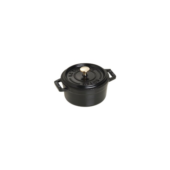 Staub - Mini Cocotte fazék, öntöttvas, 10cm/0,25L, Black