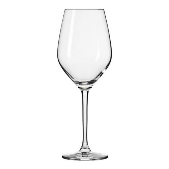 6 db-os vörösboros pohár készlet, kristályüveg, 300ml, "Splendour" - Krosno