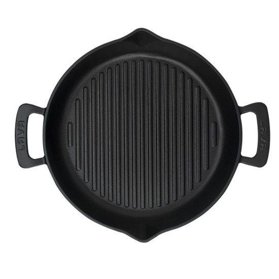 Lava Grill serpenyő 32 cm öntöttvas