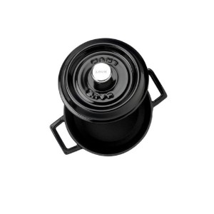 LAVA öntvény lábas, 16cm/1,33L "Trendy", fekete